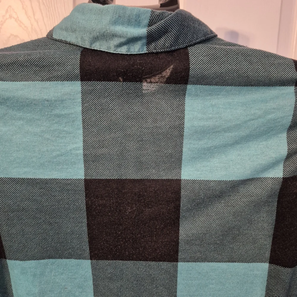 Rue21 Teal and Black Plaid Shirt Women's Medium - Picture 7 of 7